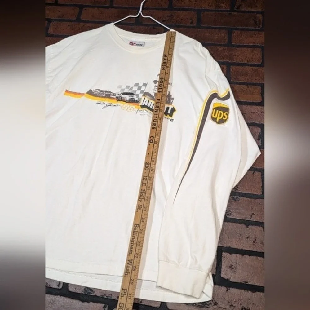Dale Jarrett #88 UPS Vintage NASCAR Racing LS Tee Men's L‎ | Retro Sportswear